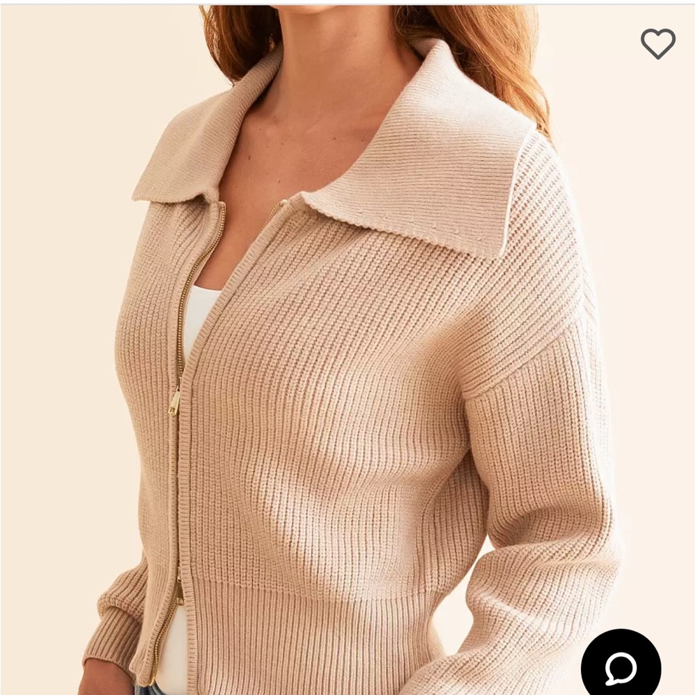 NWT Buckle day trip zip up long sleeve sweater - Picture 10 of 13